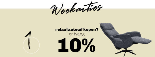 Relaxfauteuil 10%