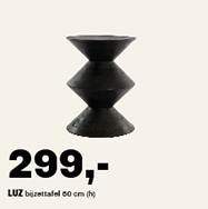 Bijzettafel Luz