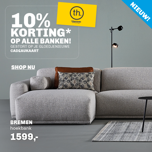 10% korting op alle banken