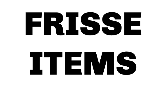 Frisse items