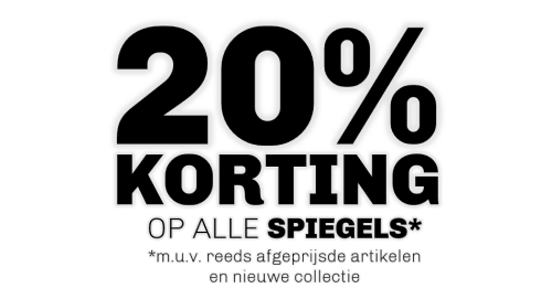 20% korting op vloerkleden 