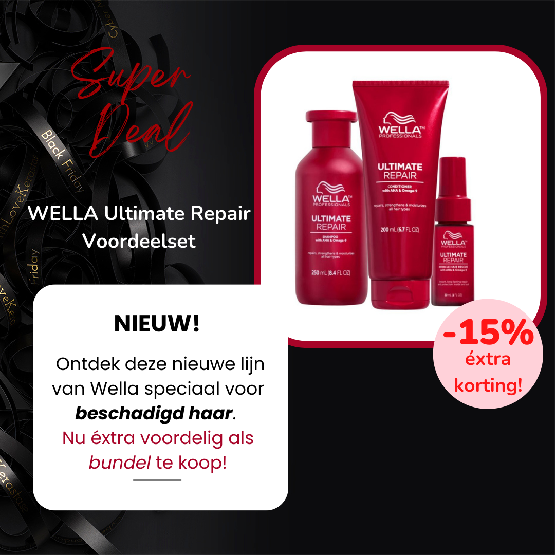 Wella ultimate repair voordeelset voor beschadigd haar