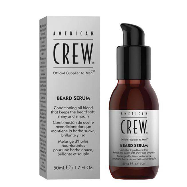 American crew beard serum