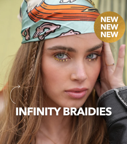 infinity braids haarbanden