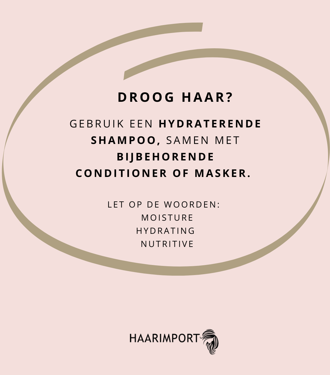 droog haar tips