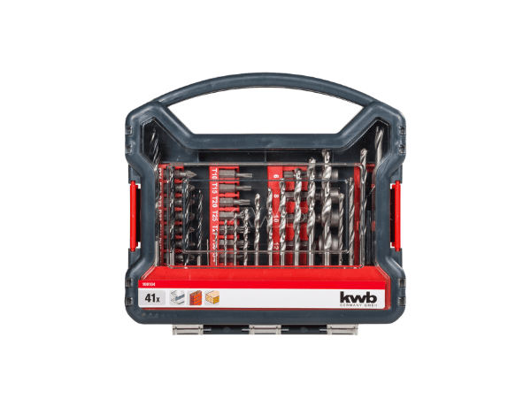 10623916	KWB	Bit- en borenset 41-delig