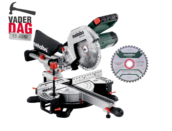 11208338	Metabo	''Afkortzaag KGS 216 M met trekfunctie''