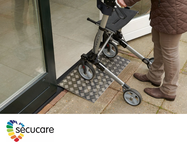 10630951	Secucare	Aluminium drempelhulp