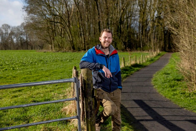 Floris van Proosdij in Natuurgebied Zuilen