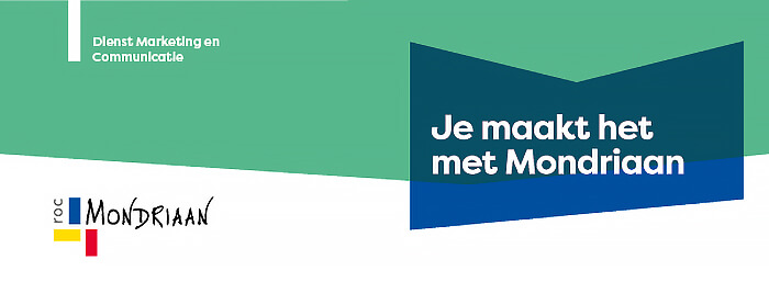 Je maakt het met Mondriaan