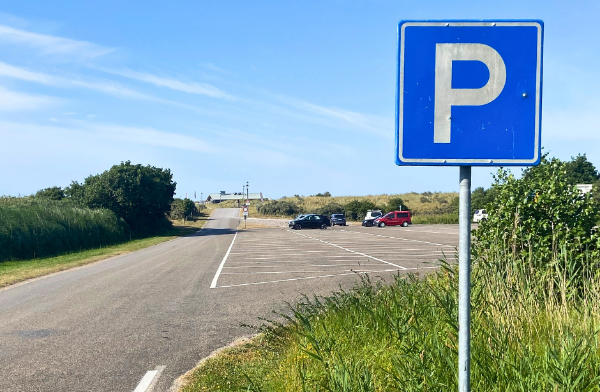 Afbeelding van een parkeerplaats 