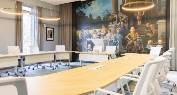 Raadzaal in het gemeentehuis