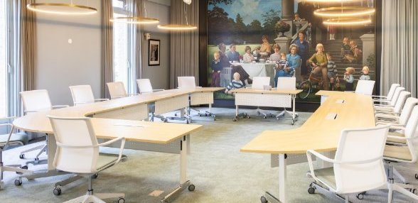 Raadzaal in het gemeentehuis