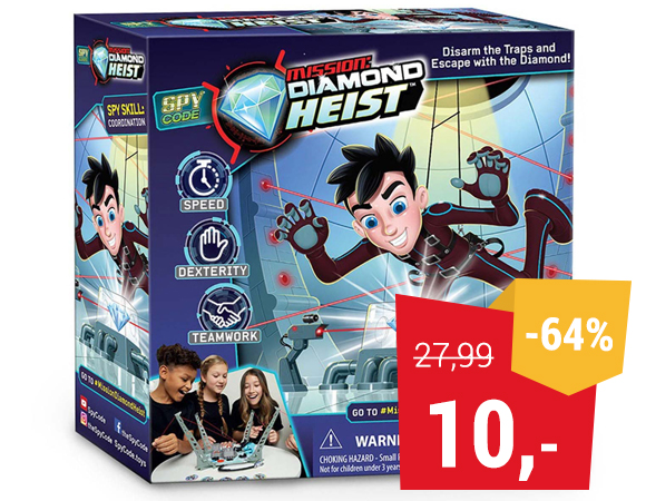 Spy Code Diamond Heist