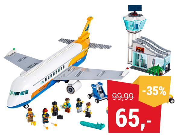 LEGO City Airport 60262 Passagiersvliegtuig