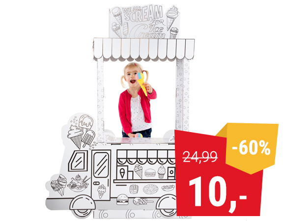 Kleur je eigen IJskraam