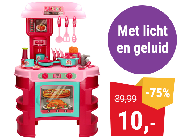 Kinderkeuken Roze