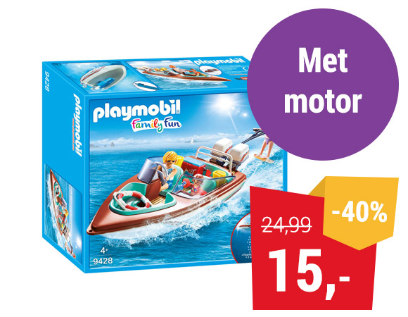Playmobil Motorboot met Onderwatermotor