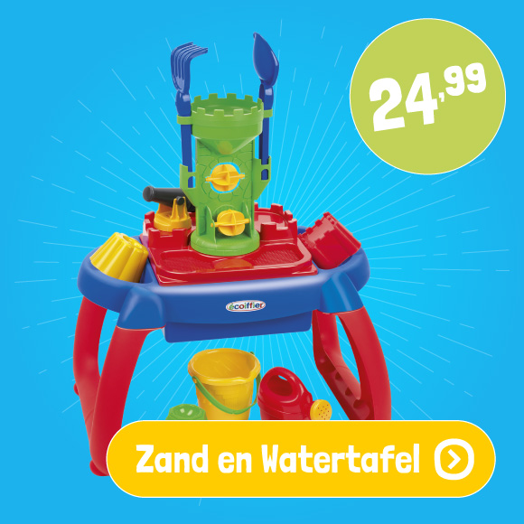 Ecoiffier Zand en Watertafel