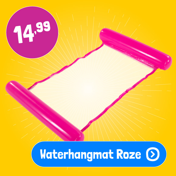 Waterhangmat Roze