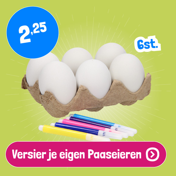 Versier je eigen Paaseieren