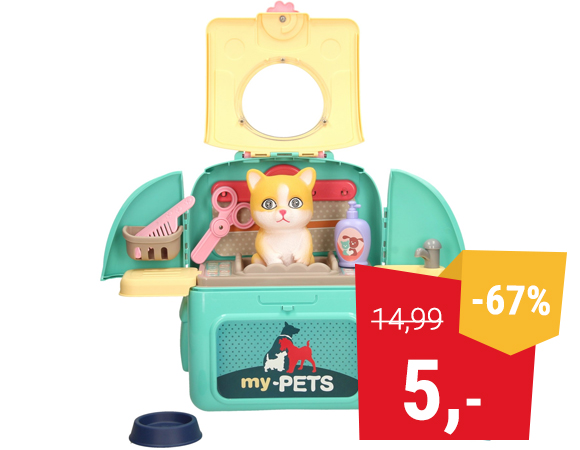 Reisrugtas Huisdier Station - Kat