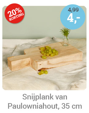 Snijplank Paulownia Hout