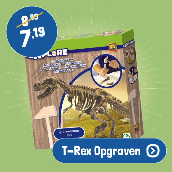 T-Rex opgraven