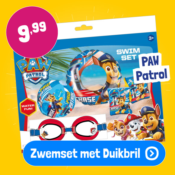 Zwemset met Duikbril Paw Patrol