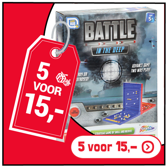 5 spellen voor 15 euro