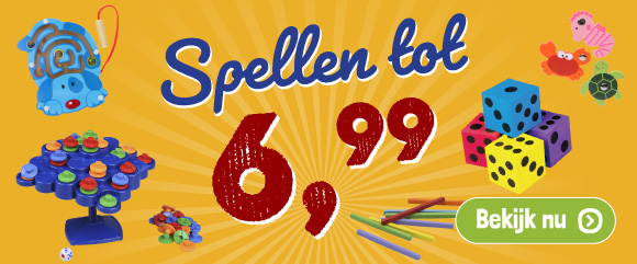 Spellen tot 6,99