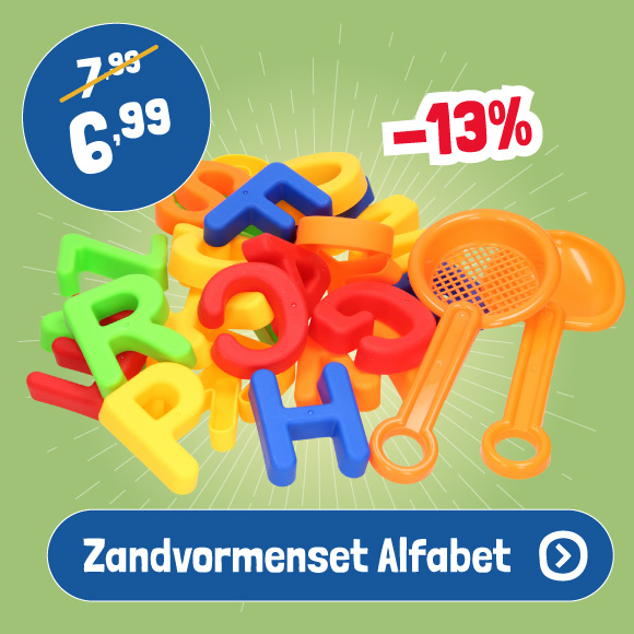 Zandvormenset Alfabet