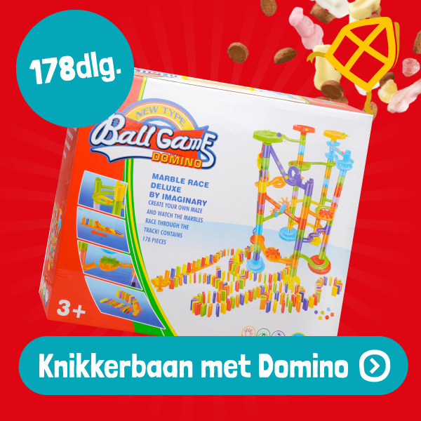 Knikkerbaan met Domino, 178dlg.