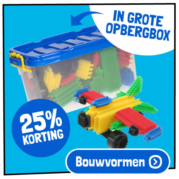 Bouwvormen in grote Opbergbox