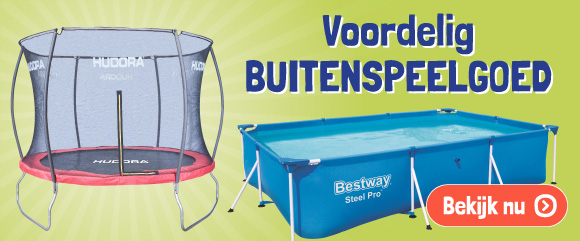 Buitenspeelgoed met korting