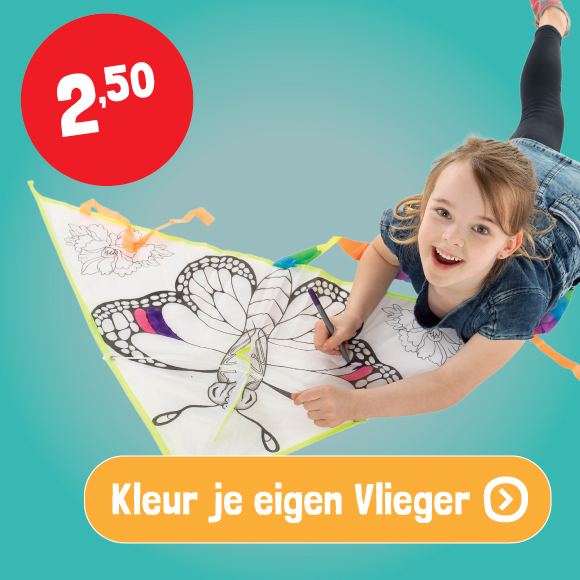 Kleur je eigen Vlieger