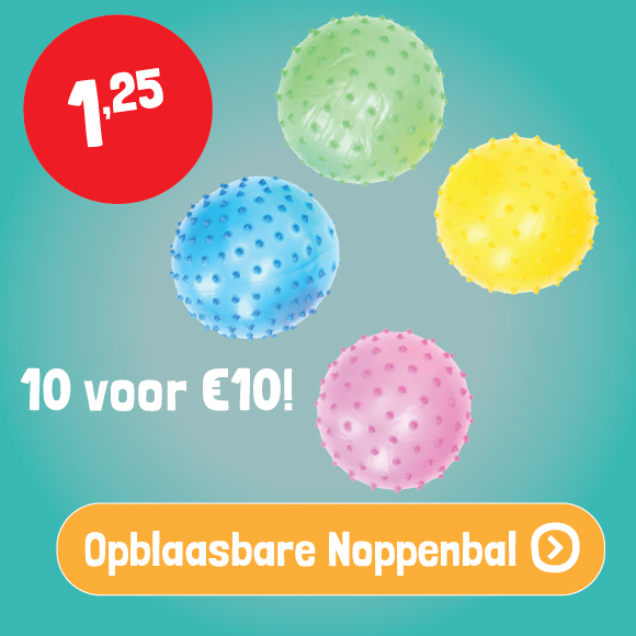 Opblaasbare Noppenbal