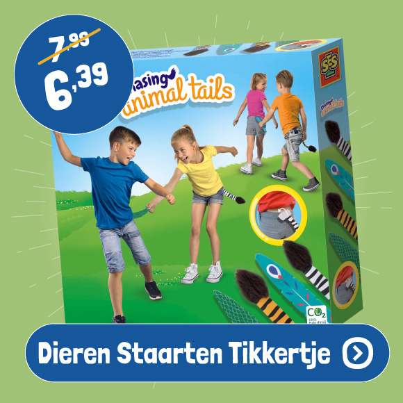 Dierenstaart Tikkertje