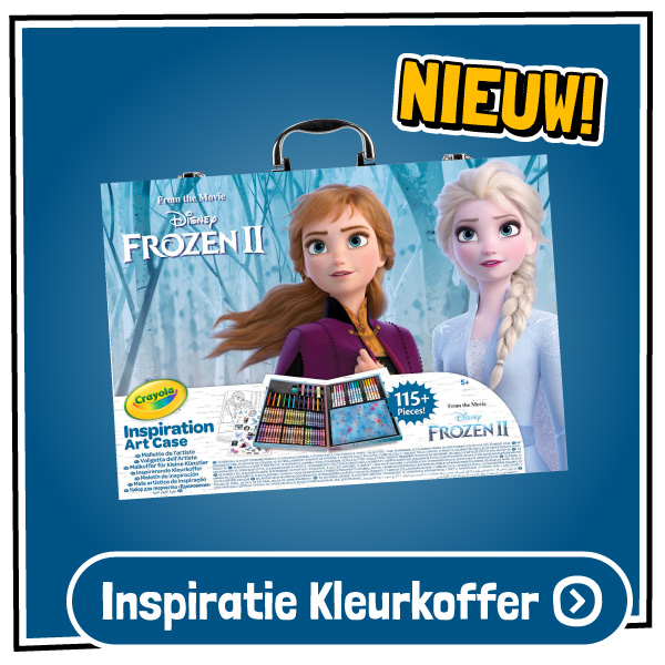 Crayola Frozen 2 Inspiratie Kleurkoffer