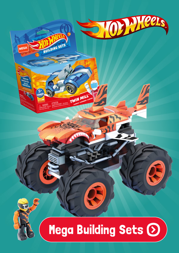 Hot Wheels Building Mega Building sets