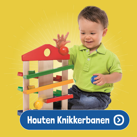 Houten knikkerbanen