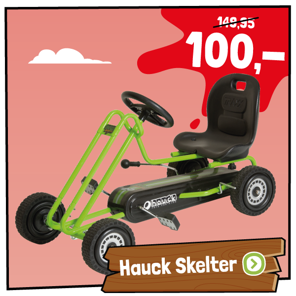 Hauck Skelter Lightning Groen