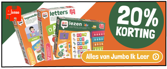 Jumbo Ik Leer 20% korting
