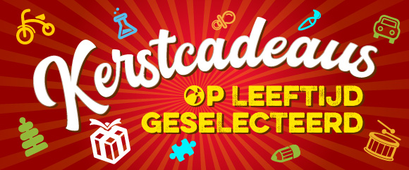 Kerstcadeaus op leeftijd gesorteerd