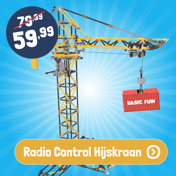 Bouwset Radio Control Hijskraan
