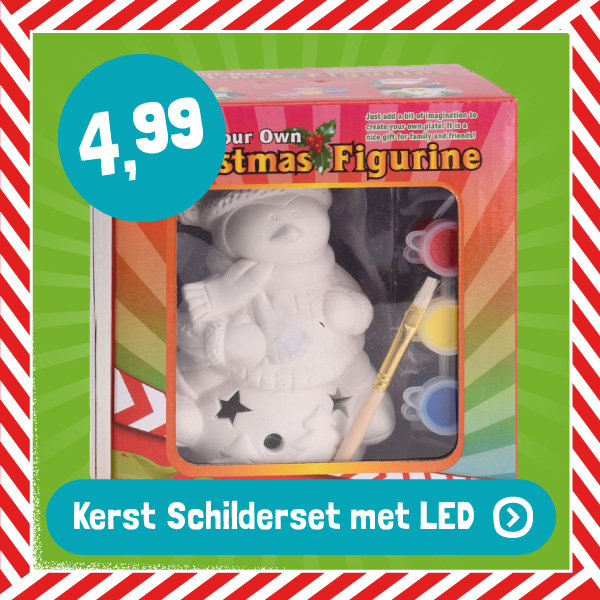 Kerst Schilderset met LED