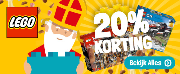 20% korting op LEGO