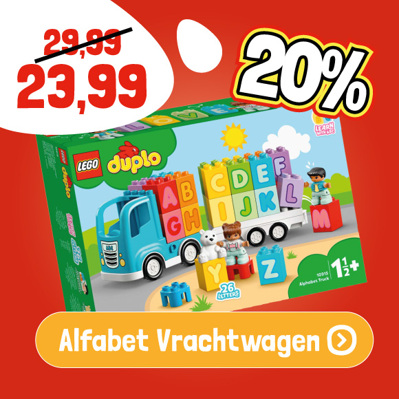 LEGO DUPLO Alfabet Vrachtwagen