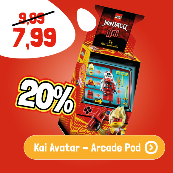 LEGO Ninjago Kai Avatar - Arcade Pod