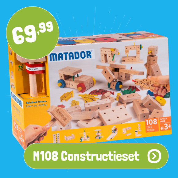 M108 Constructieset Hout